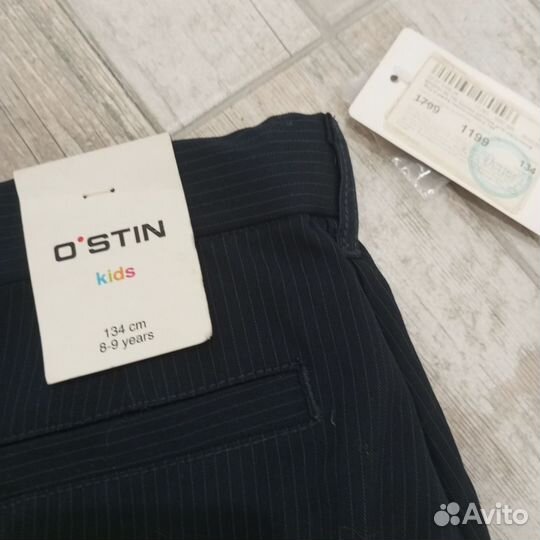 Школьные брюки для мальчика 134 см