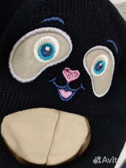 Новая шапка-шлем, размер 50, зима