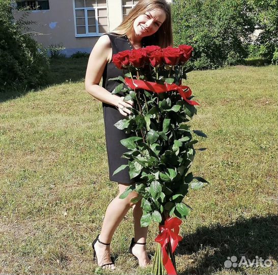 Розы высокие 130 см