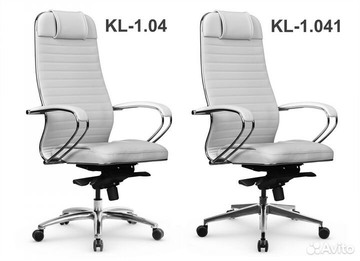 Кресло Самурай Samurai KL-1.04 или KL-1.041 Белый