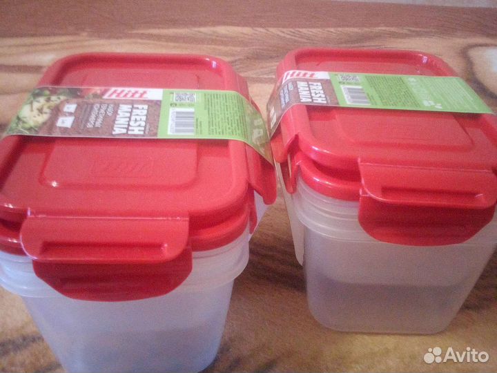 Набор герметичных контейнеров
