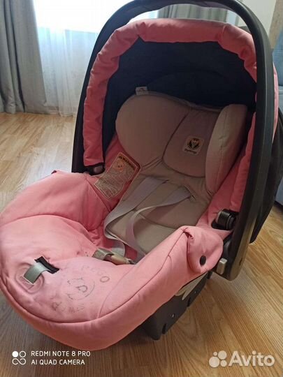 Автолюлька Peg-Perego от 0 до 13 кг с основанием