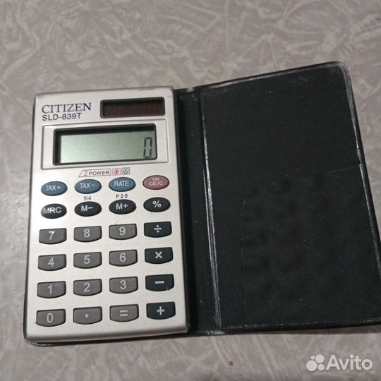 Калькуляторы Citizen SDC - 368 и SLD - 839Т
