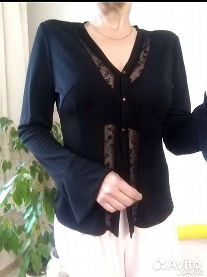 Италия. Блуза, кардиган