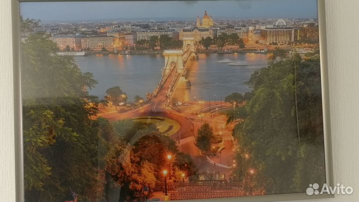 Фотокартина в рамке Икеа 93см*63см