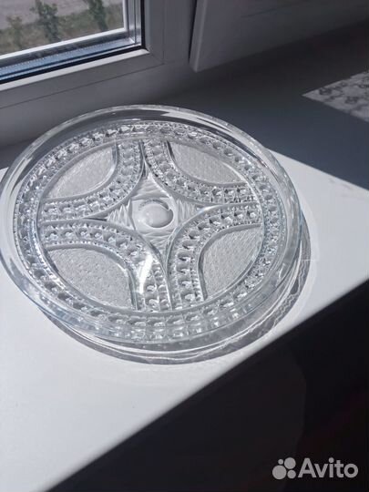 Хрустальное блюдо