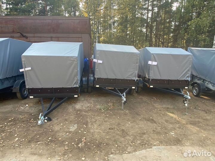 Прицеп одноосный 3.0х1.5 бортовой усиленный