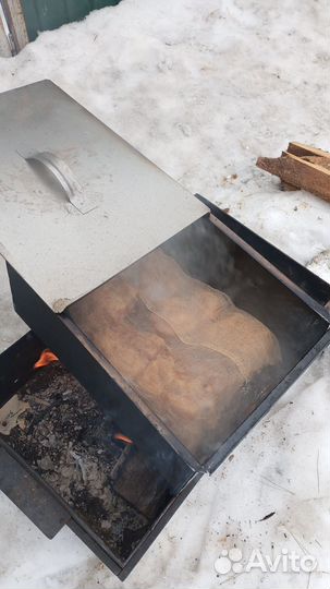 Коптильня горячего копчения