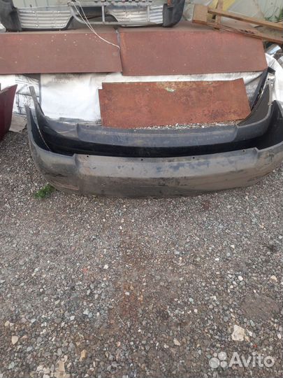 Задний бампер калина