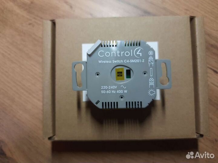 Control4 выключатель в еврокоробку