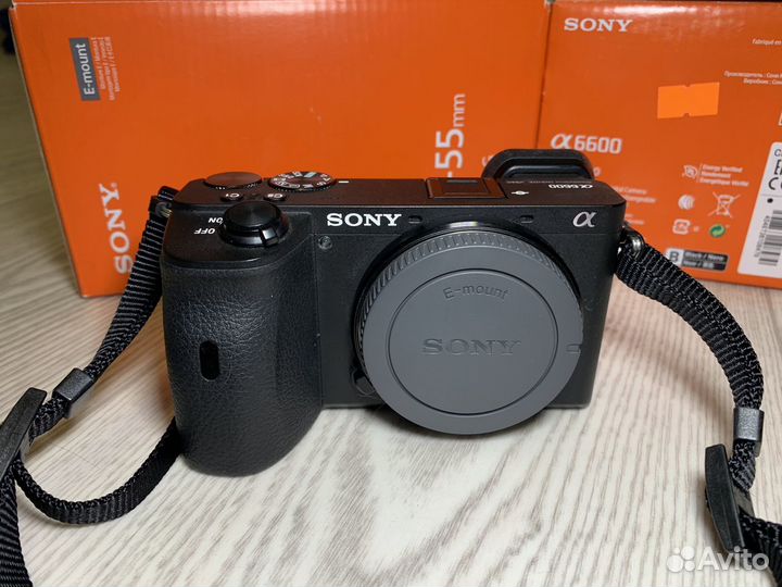 Фотоаппарат Sony a6600 + объективы