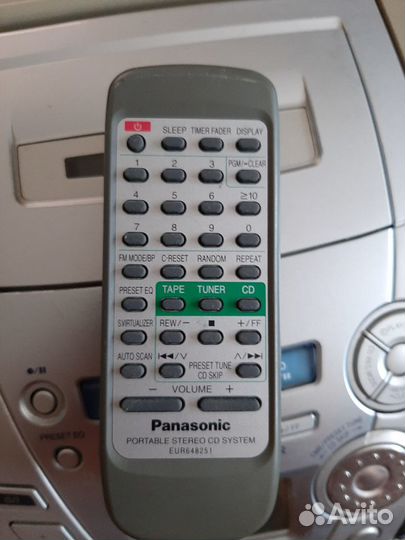 Бумбокс Panasonic