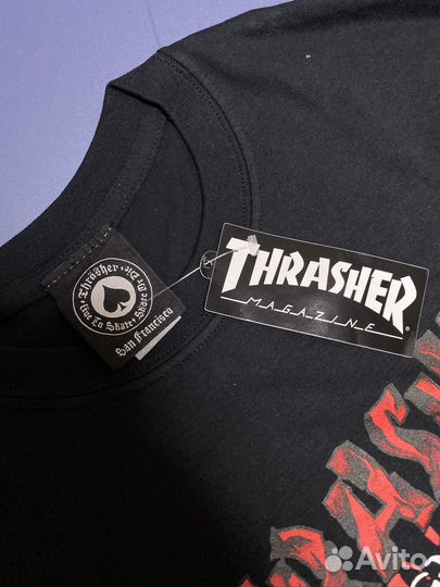 Футболка Thrasher Blood Drip оригинал