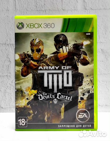 Army Of Rwo The Deuls Cartel Xbox 360 Диск Лицензи