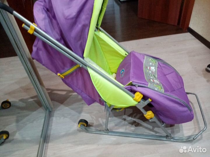 Коляска санки