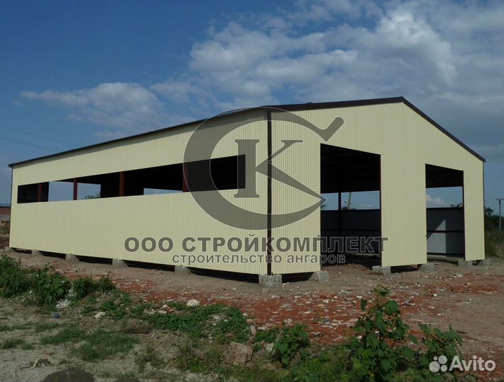Ангар промышленный комплекс магазины сто xc852
