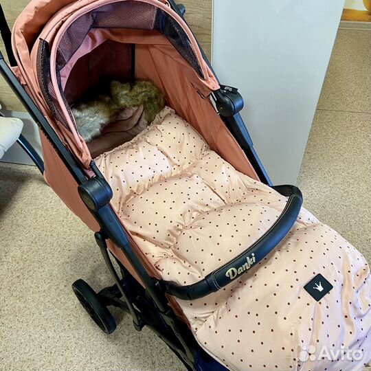 Теплый конверт в коляску (новый)