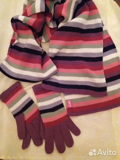 Шарф и перчатки