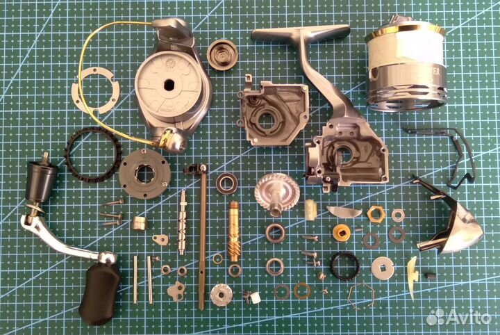 Техническое обслуживание рыболовных катушек