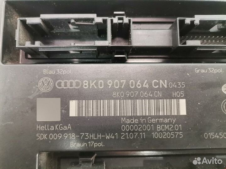 Блок комфорта для Audi A4 B8 8K0907064CN