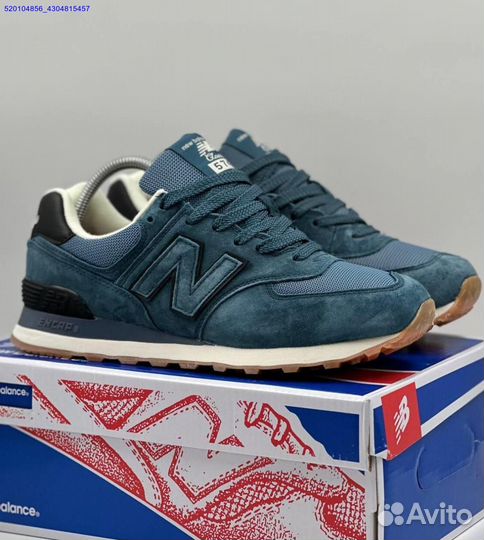 Кроссовки New Balance 574 Blue (Арт.76469)