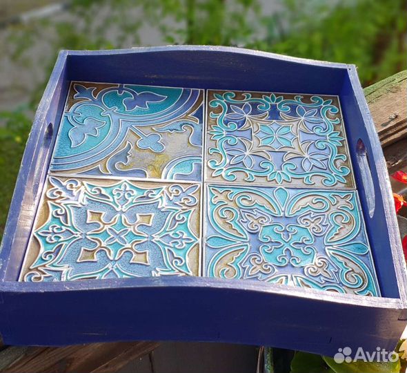 Поднос сервировочный