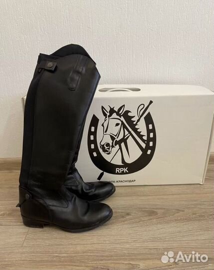 Сапоги для верховой езды 38