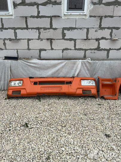 Бампер с фарами камаз евро рестайлинг