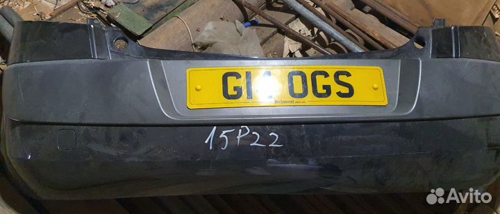 Бампер задний рено меган 2 2003-2009 г двигатель