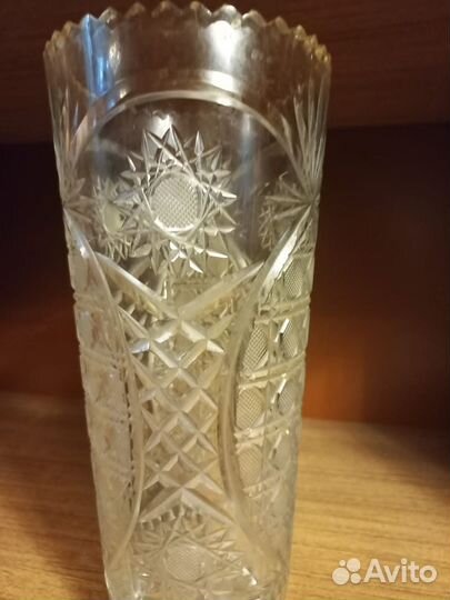 Ваза из хрусталя