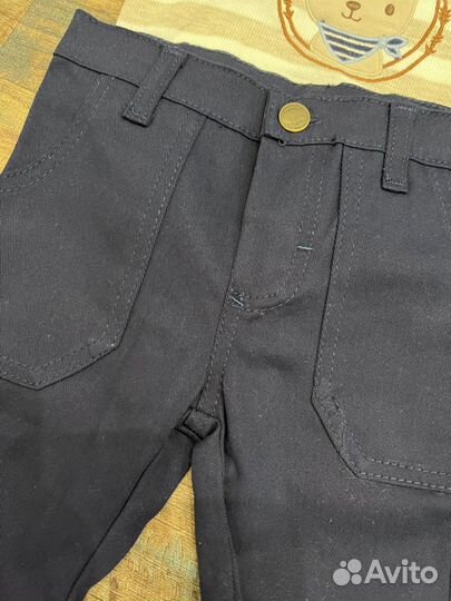 Костюм новый с рубашкой на мальчика 80