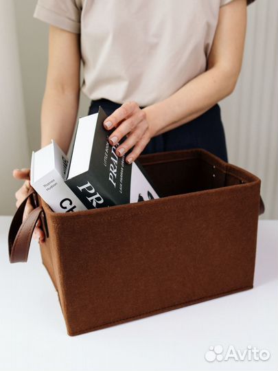 Корзина для хранения фетр