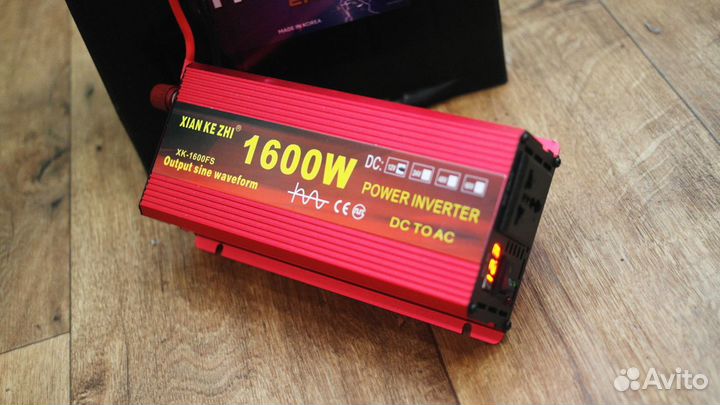 Генератор из 12в-220в чистый синус новый инвертор