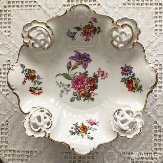 Блюдо-сухарница (барбарин) Weimar (Германия)