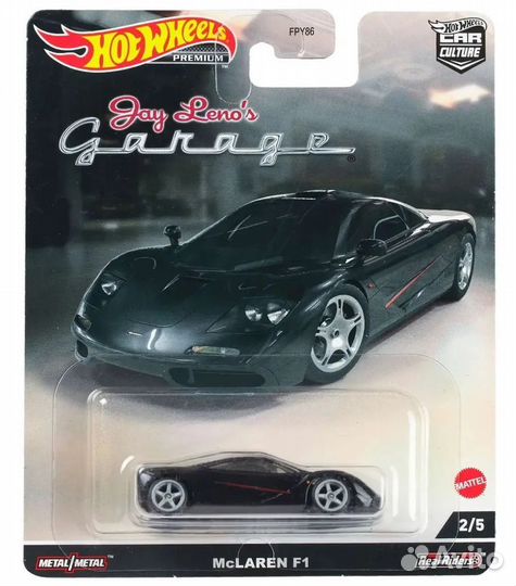 Коллекционная машинка Hot Wheels McLaren F1