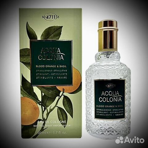 Acqua colonia blood orange & basil купить в Вологде | Личные вещи | Авито