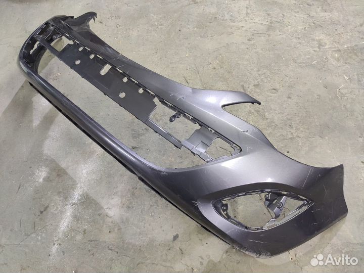 Бампер передний Opel Corsa D с дефектами