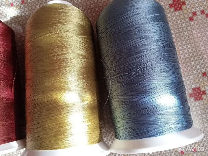 Нитки швейные армированные