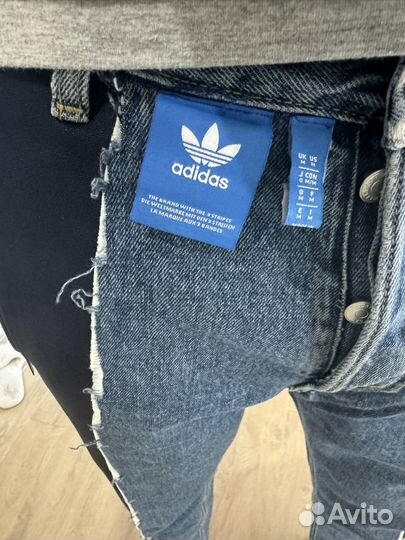 Кастом джинсы adidas