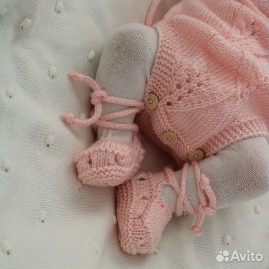 Вязаные комплекты для фотосессии Кукла Реборн