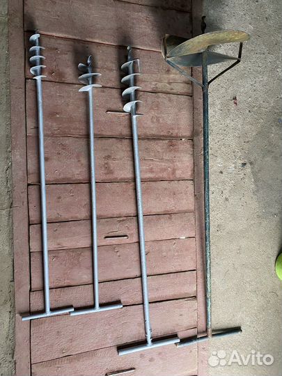 Буры под столбы