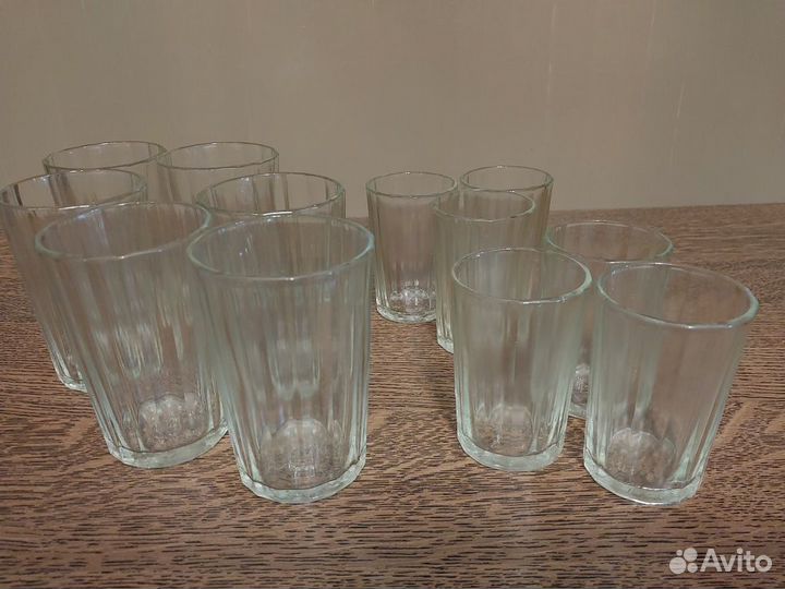 Стаканы и стаканчики граненые (СССР)