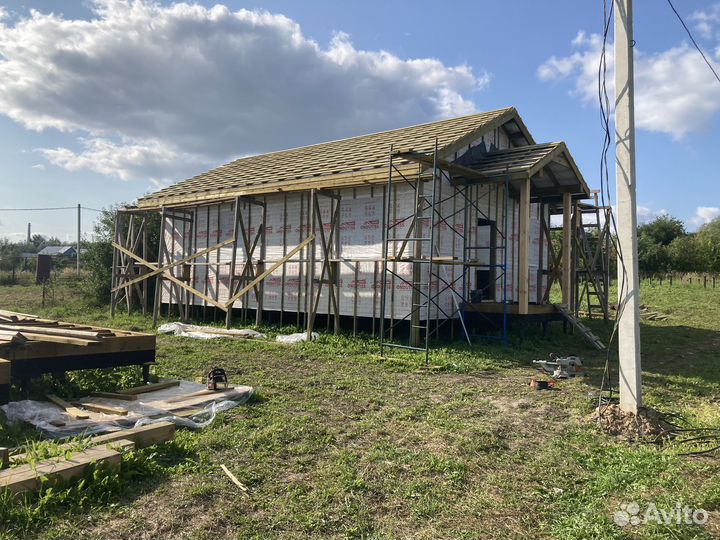 Каркасные дома, беседки, террасы