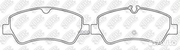 Колодки ford tourneo custom автобус 2.2 TDCi 2