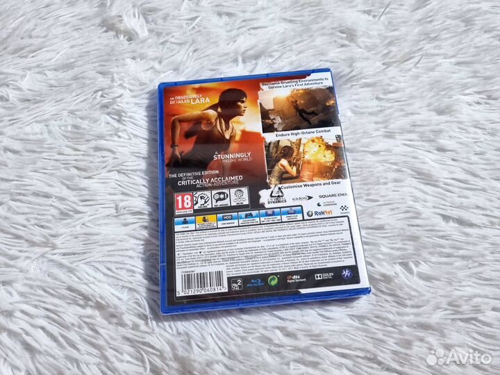 PS4. Tomb Raider Definitive Edition. Новый диск