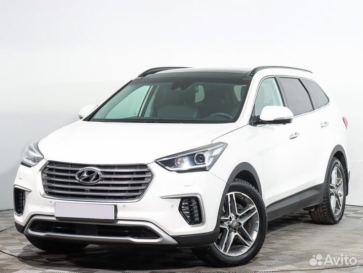 Hyundai Santa Fe 2.2 AT, 2017, 146 000 км