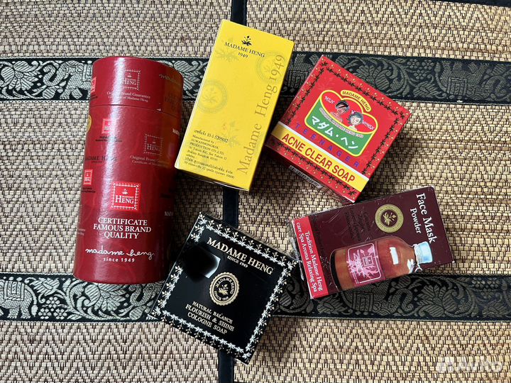 Тайские маски и мыло от бренда Мадам Хенг