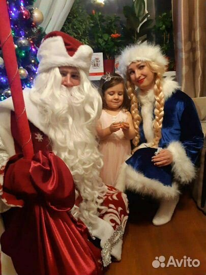 Дед мороз и снегурочка