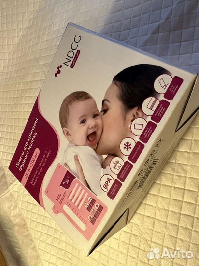 Пакеты для хранения и заморозки молока ndcg