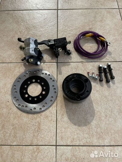 Комплект заднего дискового томоза vento naked